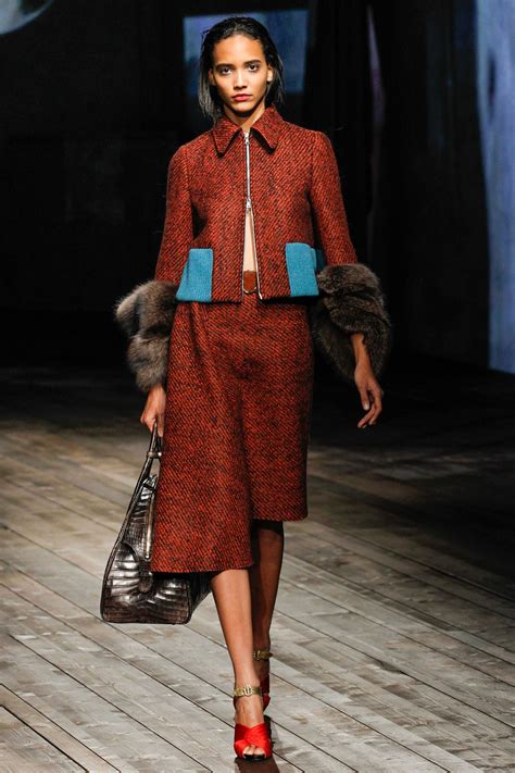 pelliccia prada 2013|Prada Fall 2013: A Collection Fit for Any Hitchcock Heroine.